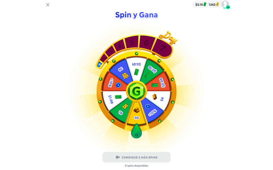 Gana dinero con la ruleta - Aplicaciones para ganar dinero Jugando - Prizes by gamee